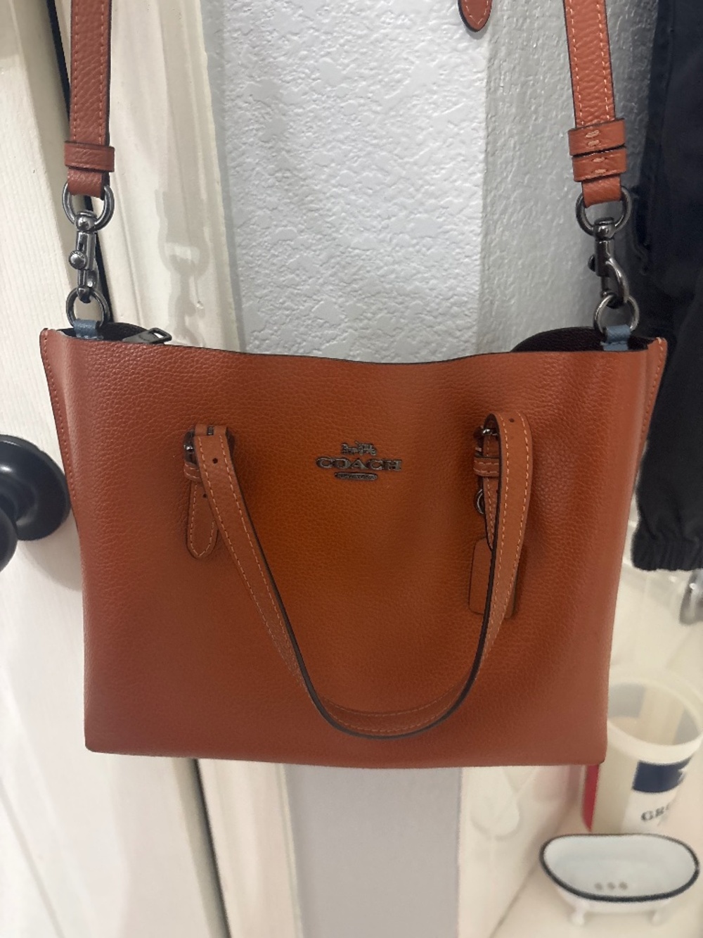 Molly small Coach light brown bag